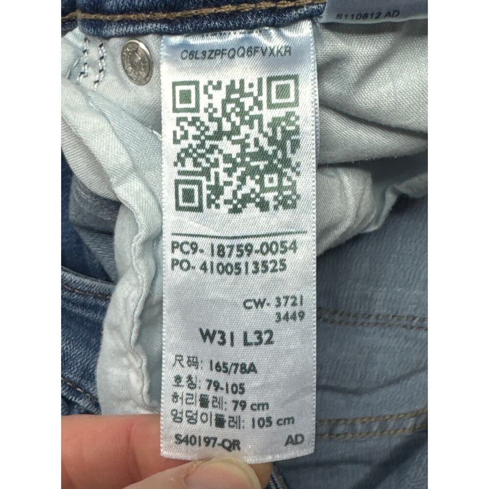 Levi's 725 Women's High Rise Bootcut Blue Jeans - Size 31x32 (30x30.5) - Picture 6 of 7